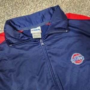 NBA PISTONS MEN'S SMALL ZIP JACKET